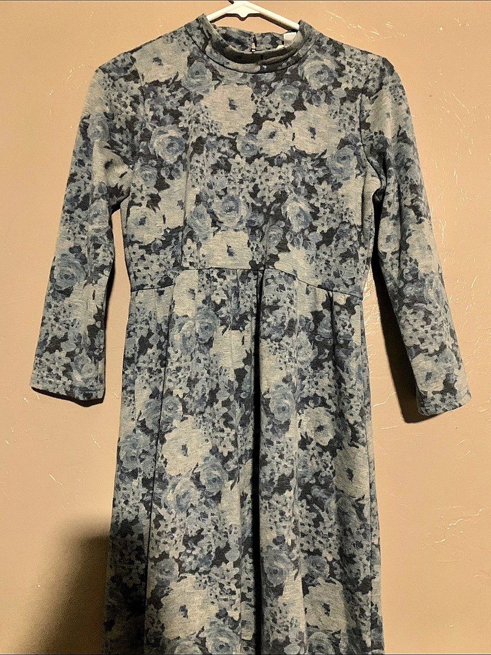 Cousin Earl Floral Long Sleeve Midi Dress Size XS Like New
